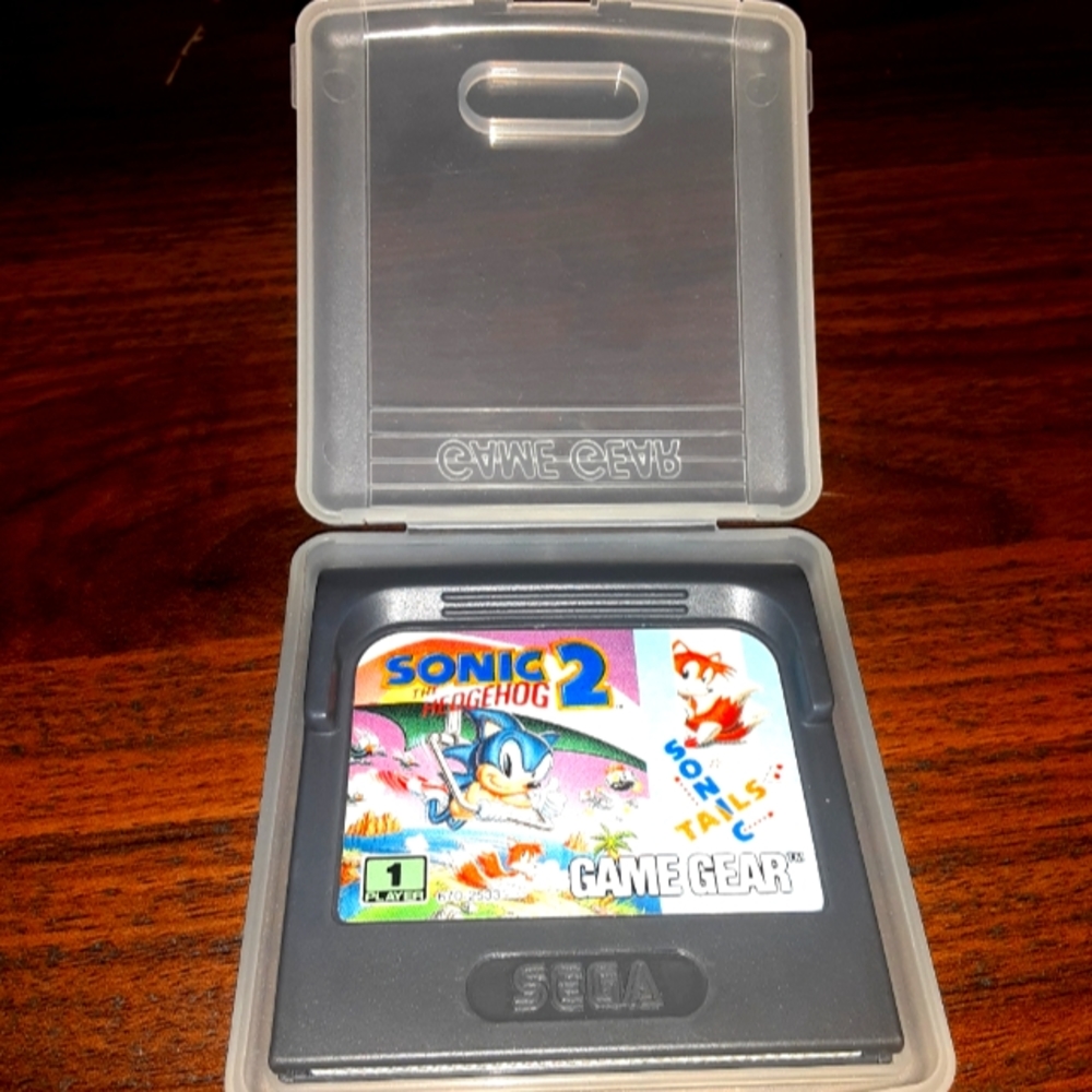 Sonic the Hedgehog 2 Sega game gear